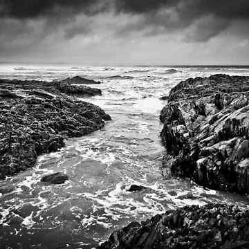 Artwork thumbnail, Westward Ho! Rocks by Radiocafe