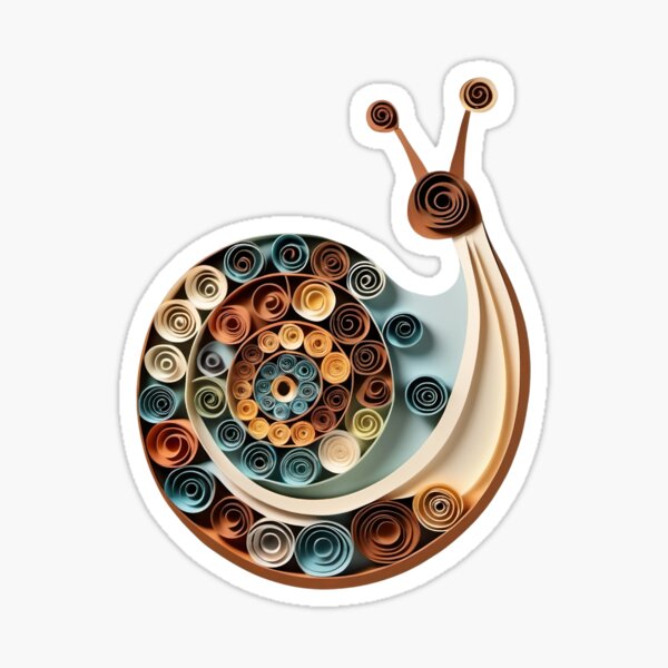 Item preview, Cute papercraft snail designed and sold by Dyke Art.