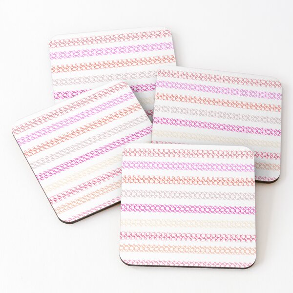Item preview, Pink stripes design pattern designed and sold by zanydoodles.