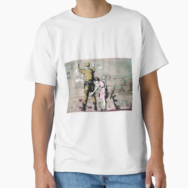 Item preview, Little girl frisking a soldier designed and sold by Matt Corrigan.