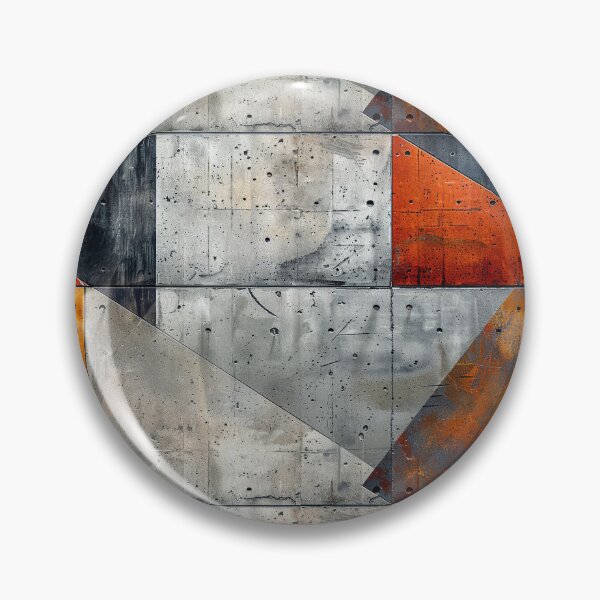Item preview, Industrial Geometry: Concrete and Rust designed and sold by NTGUILTY.