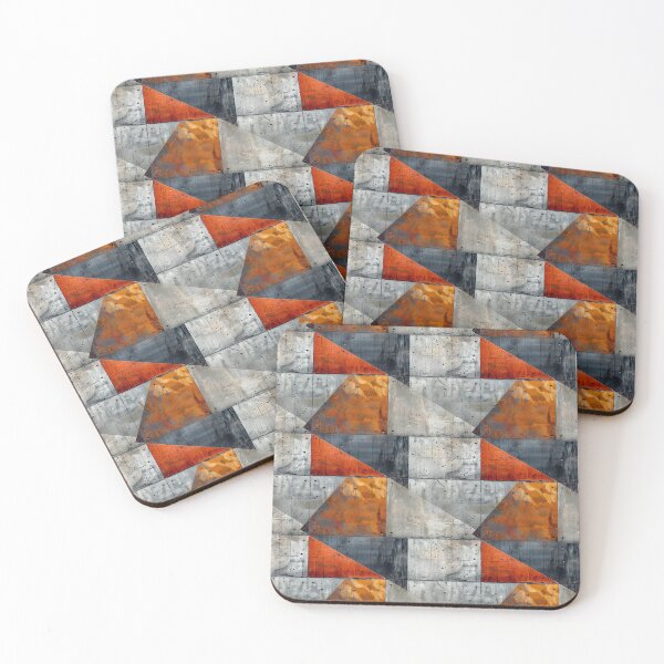 Item preview, Industrial Geometry: Concrete and Rust designed and sold by NTGUILTY.