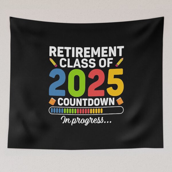 Item preview, Retirement Class Of 2025 Teacher Countdown Loading Teacher designed and sold by DexertimaArt.