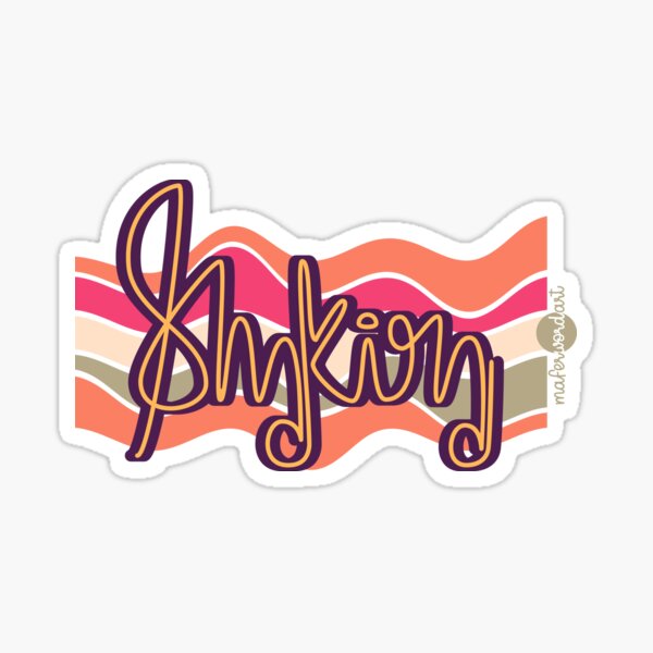 Item preview, Name "Shakira". Full color. Lettering designed and sold by maferwordart.