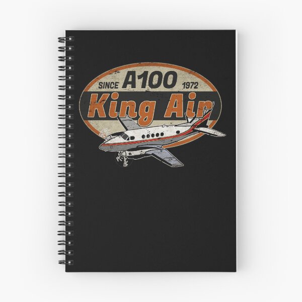 Item preview, A100 King Air Since 1972 Airplane Pilot Vintage Retro designed and sold by RealPilotDesign.