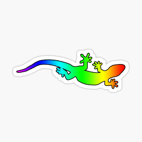 Artikel-Vorschau von Geckos träumen vom Regenbogen, designt und verkauft von SBVillard.