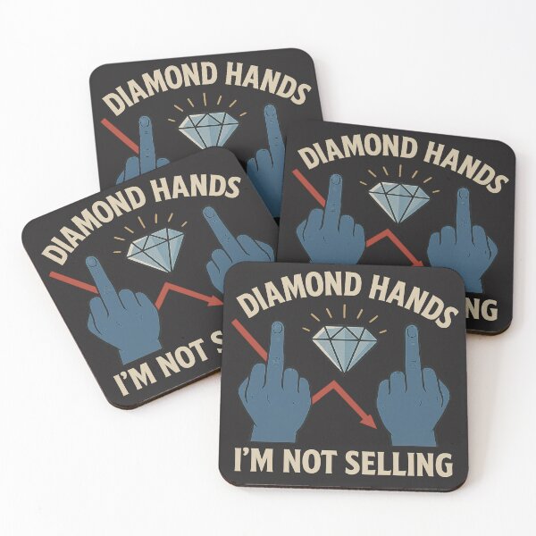 Item preview, Up Yours, Diamond Hands – I’m Not Selling designed and sold by RK - Shop.