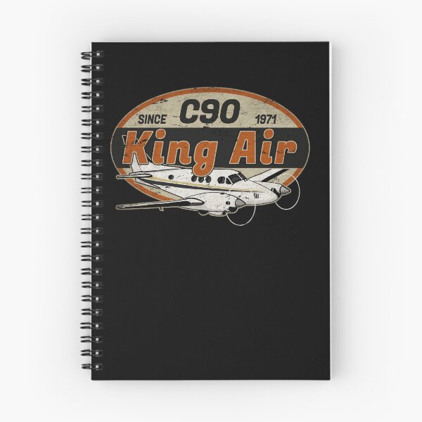 Item preview, C90 King Air Since 1971 Airplane Pilot Vintage Retro designed and sold by RealPilotDesign.
