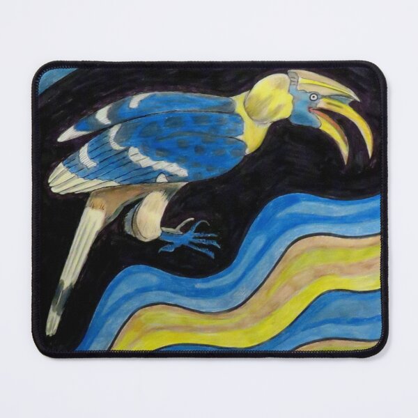 Item preview, 765 - GREAT INDIAN HORNBILL - DAVE EDWARDS - COLOURED PENCILS - 2023 designed and sold by BLYTHART.
