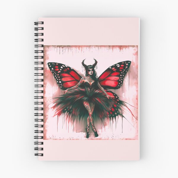 Item preview, Dark Enchantress – Gothic Butterfly Ballerina designed and sold by GothicRubette.
