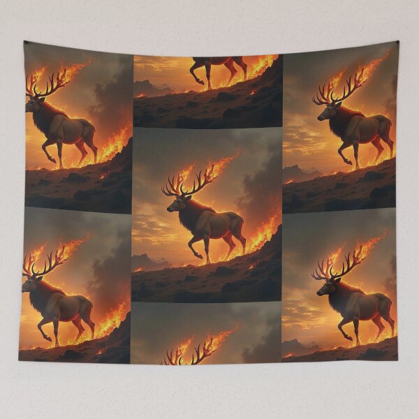 Item preview, Inferno Cervidae 2 (Dream mythic beasts series) designed and sold by PhilDreams.