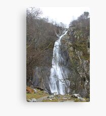 Aber falls, Wales Canvas Print