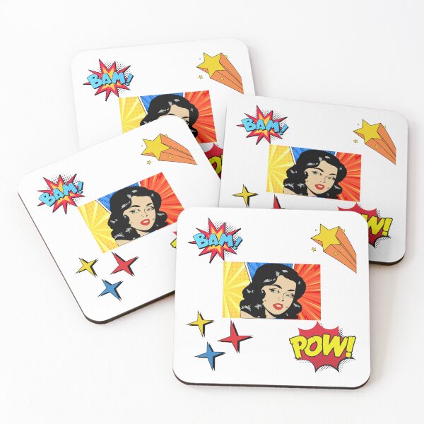 Item preview, BAM! POW! COMIC GIRL designed and sold by FAMILY DYNASTY.