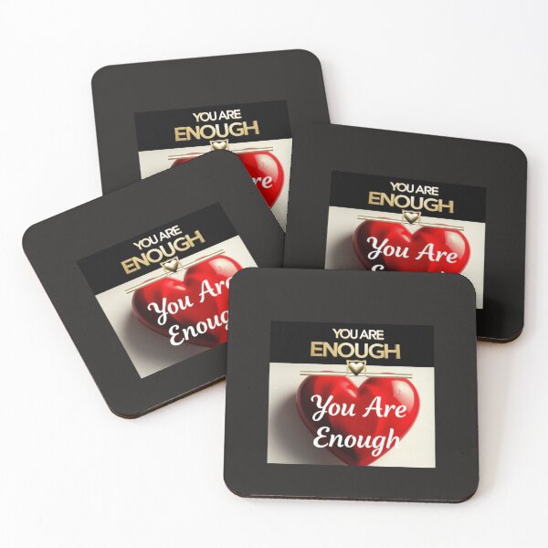 Item preview, YOU ARE ENOUGH T-SHIRT – Uplift, Empower, and Inspire! designed and sold by Mikel-empire.