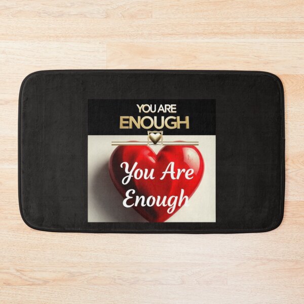 Item preview, YOU ARE ENOUGH T-SHIRT – Uplift, Empower, and Inspire! designed and sold by Mikel-empire.