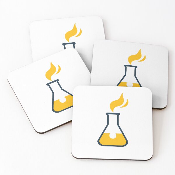 Item preview, Flaming Chemistry Flask designed and sold by ArtPetrenko90.