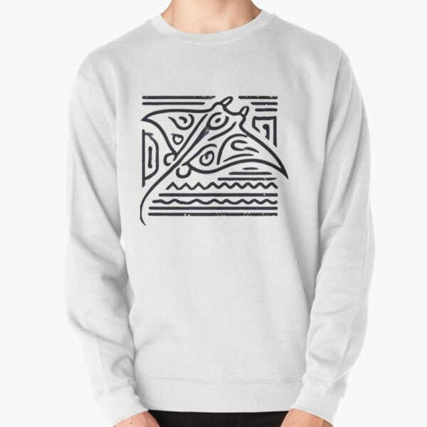 Item preview, Polynesian Manta Ray – Minimal Linework Design designed and sold by D'riftr.