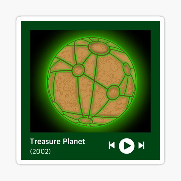 Item preview, Treasure Planet Spotify Cover Image designed and sold by Cryptid-Crafter.