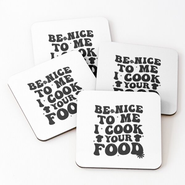 Item preview, Be Nice To Me – I Cook Your Food Funny Lunch Chef Design designed and sold by artcultreone.