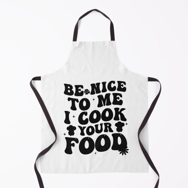 Item preview, Be Nice To Me – I Cook Your Food Funny Lunch Chef Design designed and sold by artcultreone.
