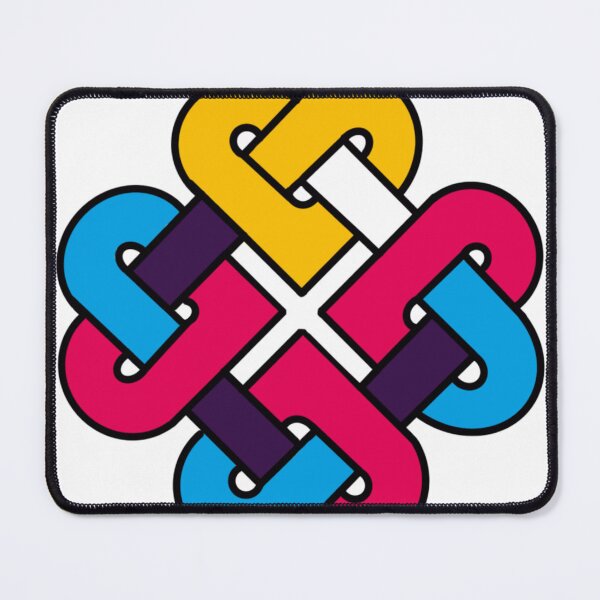 Item preview, Celtic Quarter Heart Pride Knot - Polyamorous | Poly | Polyamory designed and sold by cjo582.