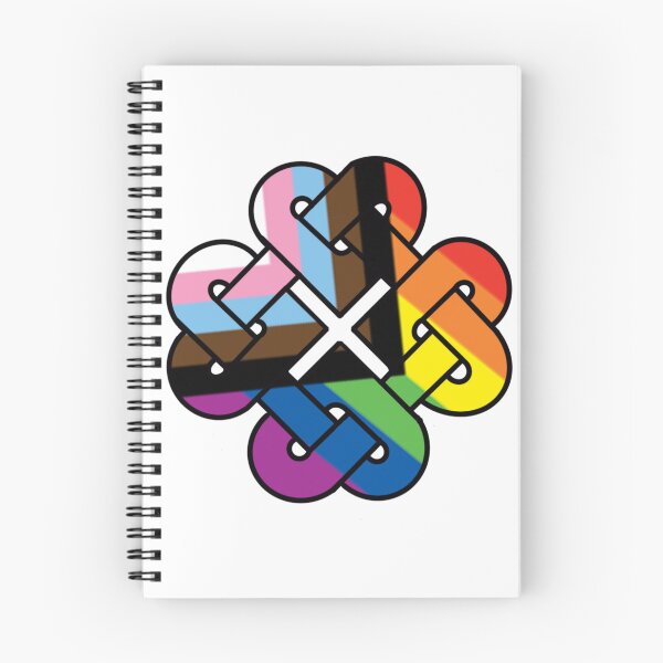 Item preview, Celtic Quarter Heart Pride Knot - Progress designed and sold by cjo582.