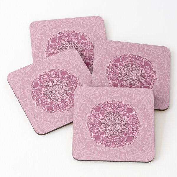 Item preview, Pink Gradient Peaceful Mandala designed and sold by JaiRoseDesigns.
