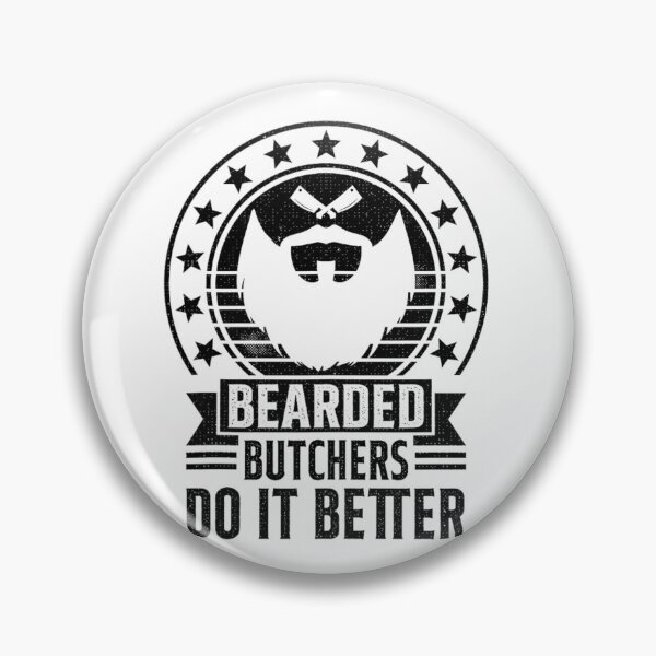 Item preview, Bearded Butchers Do It Better – Funny Meat Cutter Design designed and sold by artcultreone.