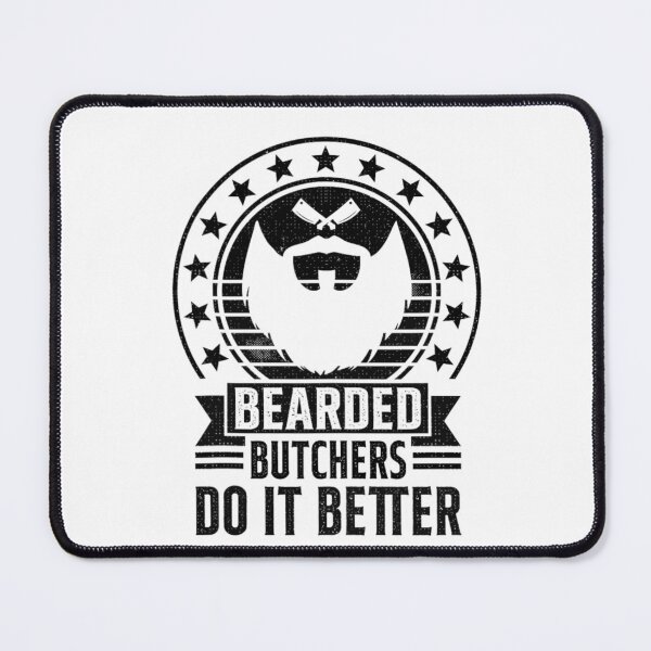 Item preview, Bearded Butchers Do It Better – Funny Meat Cutter Design designed and sold by artcultreone.