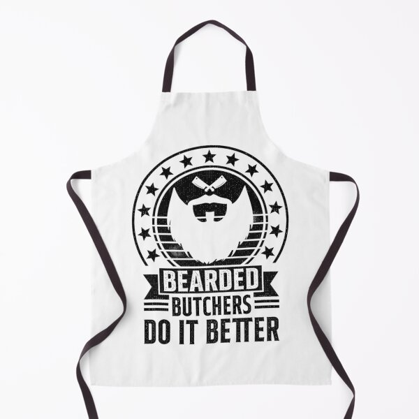 Item preview, Bearded Butchers Do It Better – Funny Meat Cutter Design designed and sold by artcultreone.