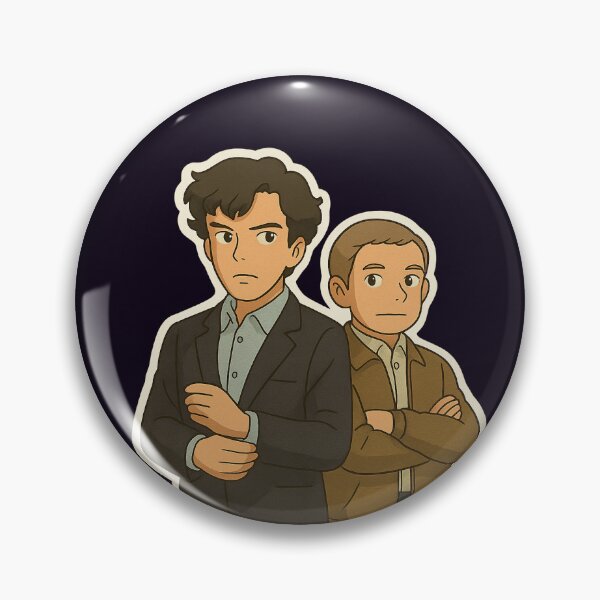 Item preview, Sherlock and Watson designed and sold by MadeByElysia.