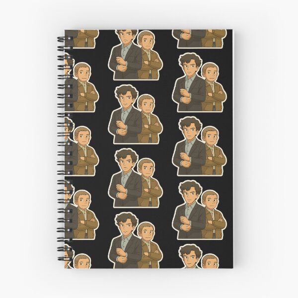 Item preview, Sherlock and Watson designed and sold by MadeByElysia.