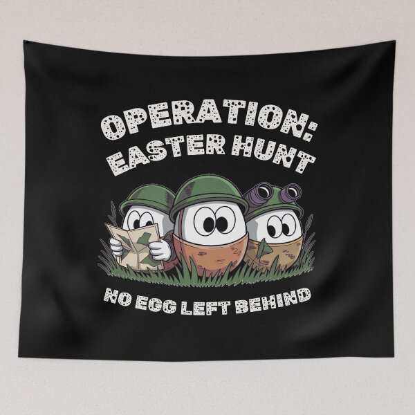 Item preview, No Egg Left Behind Easter Humor designed and sold by ketkacreations.