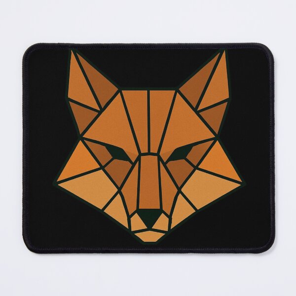 Item preview, Geometric Fox Head | Modern Polygonal Wildlife Art designed and sold by Jomfy-Comfy.