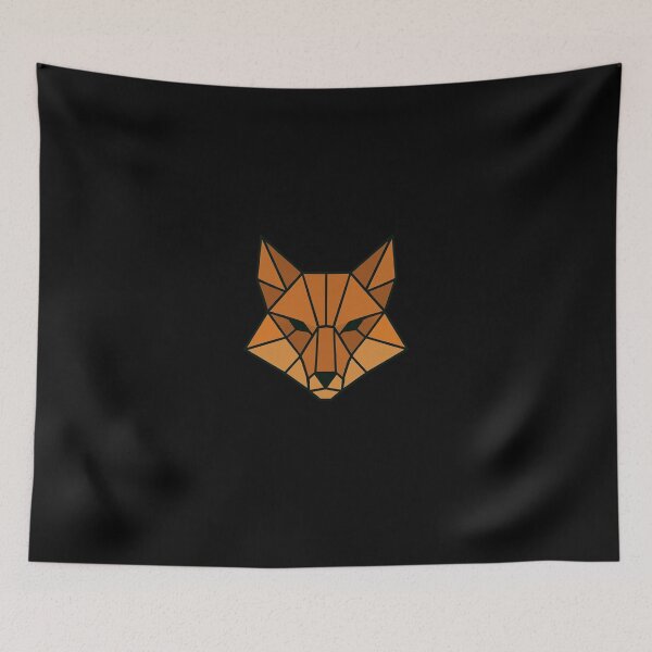 Item preview, Geometric Fox Head | Modern Polygonal Wildlife Art designed and sold by Jomfy-Comfy.