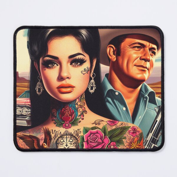 Item preview, Inked Cowgirl designed and sold by PulpVintage.