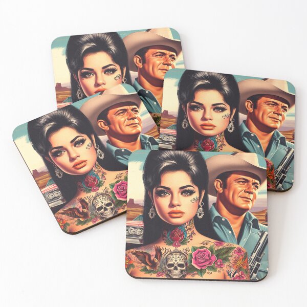 Item preview, Inked Cowgirl designed and sold by PulpVintage.