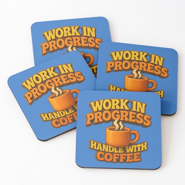 Item preview, Work in Progress – Coffee: The Heart of Productivity designed and sold by Girih.