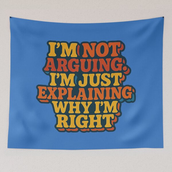 Item preview, No arguments, only justice – humorous statement designed and sold by Girih.