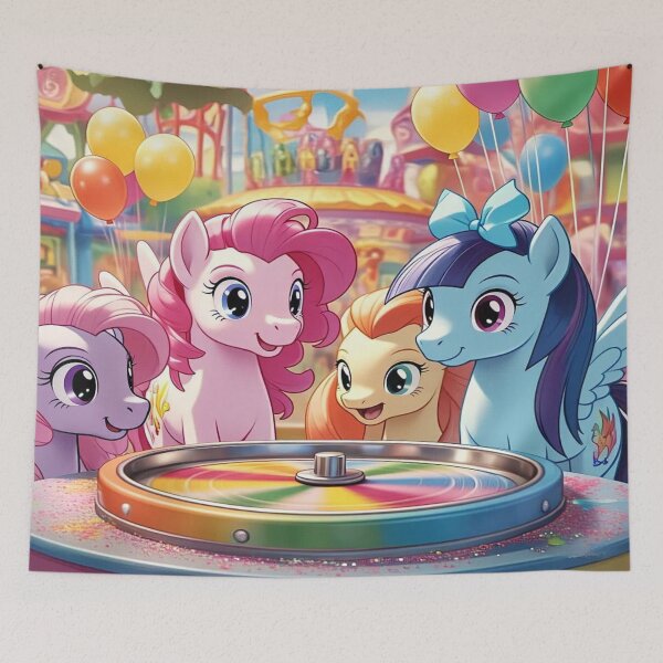 Item preview, Ponyville Fair designed and sold by MyLittlePopCulture.