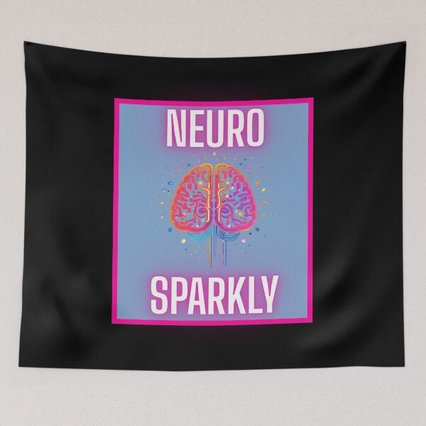Item preview, Neuro Sparkly funny gifts for the creatively wired and intellectually bright designed and sold by crazygingercat.