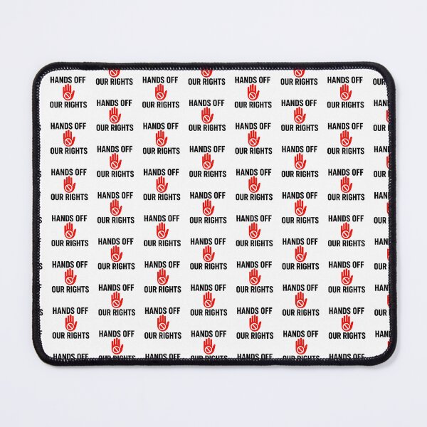 Item preview, Hands Off Our Rights – Civil Liberties Defense Design designed and sold by astersgraphics.