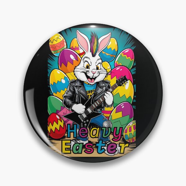 Item preview, HEAVY EASTER, Happy Easter Bunny, Happy Easter, Bunny designed and sold by GOLDENGARDENART.
