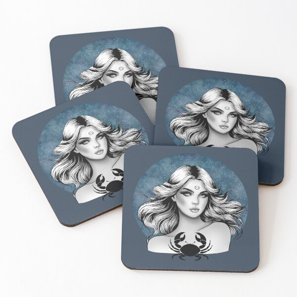 Item preview, Carina the Cancer - Deep Navy designed and sold by MaryAura.