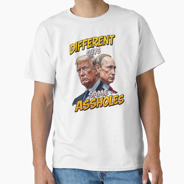 Item preview, Trump vs Putin different guys same assholes designed and sold by latelierdechris.