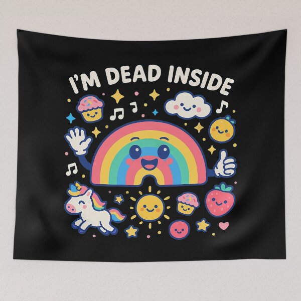 Item preview, I’m Dead Inside designed and sold by buglevel.