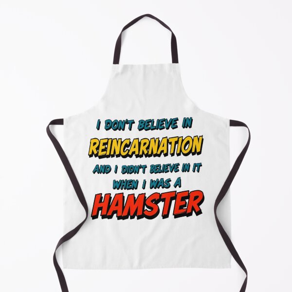 Item preview, Funny quote reincarnation Hamster of Disbelief - Funny and Absurd designed and sold by latelierdechris.