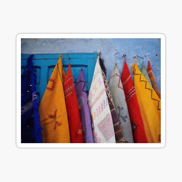Aperçu de l'œuvre Textiles marocains créée et vendue par ephemeralconcrete.