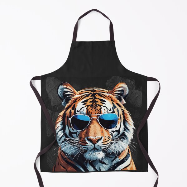 Item preview, Tiger About Town wearing sunglasses designed and sold by Glimmersmith.