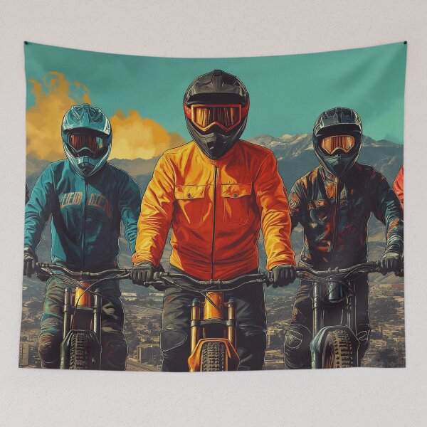 Item preview, Mountain Bikers designed and sold by HenrisKas.